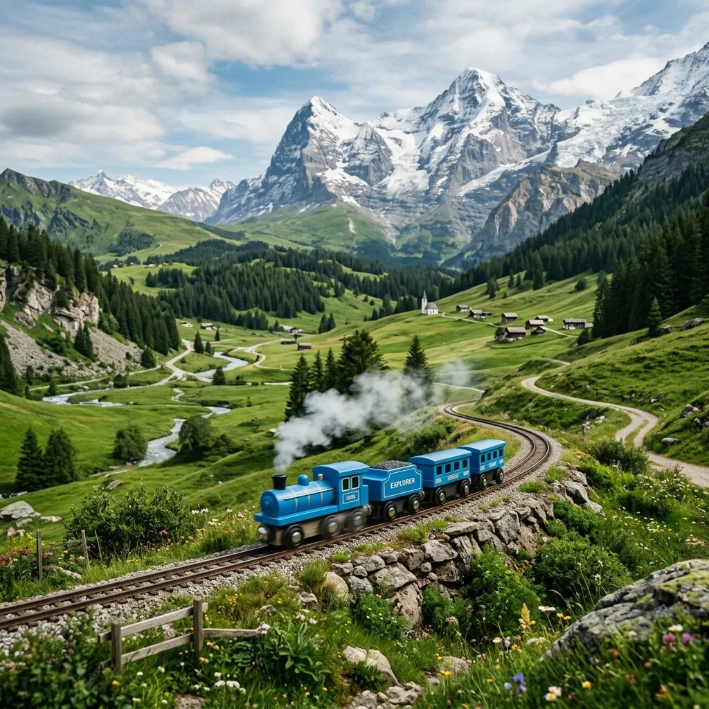 Scenic Toy Train